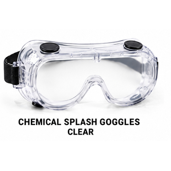 CHEMICAL SPLASH GOGGLES
